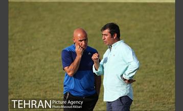 دیدار تدارکاتی استقلال و امید استقلال در کمپ حجازی 10