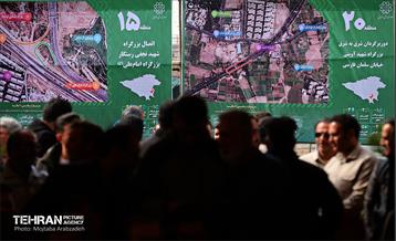 آیین افتتاح تقاطع غیر همسطح شهید آوینی 13