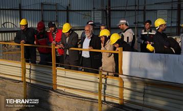 تور بازدید خبرنگاران از کارگاه‌های متروی شهر تهران 1