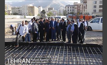 بازدید شهردار تهران از پروژه های عمرانی شهر تهران 16