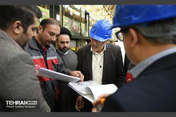بازدید اعضای شورای اسلامی شهر تهران از شرکت واگن‌سازی تهران 8