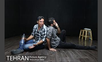 تمرین نمایش شش و بش به کارگردانی جواد روشن 24