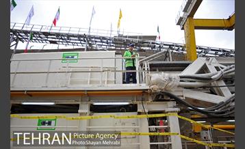 آغاز  حفاری تونل  محور جنوبی خط 6 مترو تهران 13