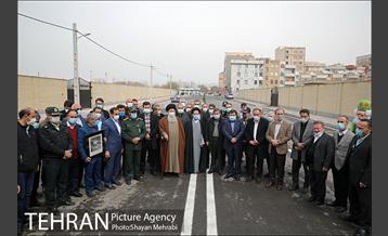 آیین بهره برداری خیابان شهامت 22