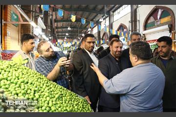 بازدید دادستان تهران از میدان میوه و تره‌بار جلال آل احمد 11