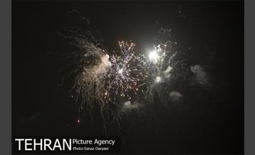 نورافشانی میدان امام حسین(ع) به مناسبت نیمه شعبان‎ 9