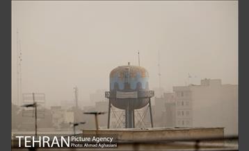 طوفان و گردوغبار در تهران 9