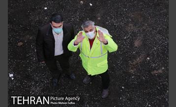 مانور عملیات برف روبی شهرداری منطقه شش 15