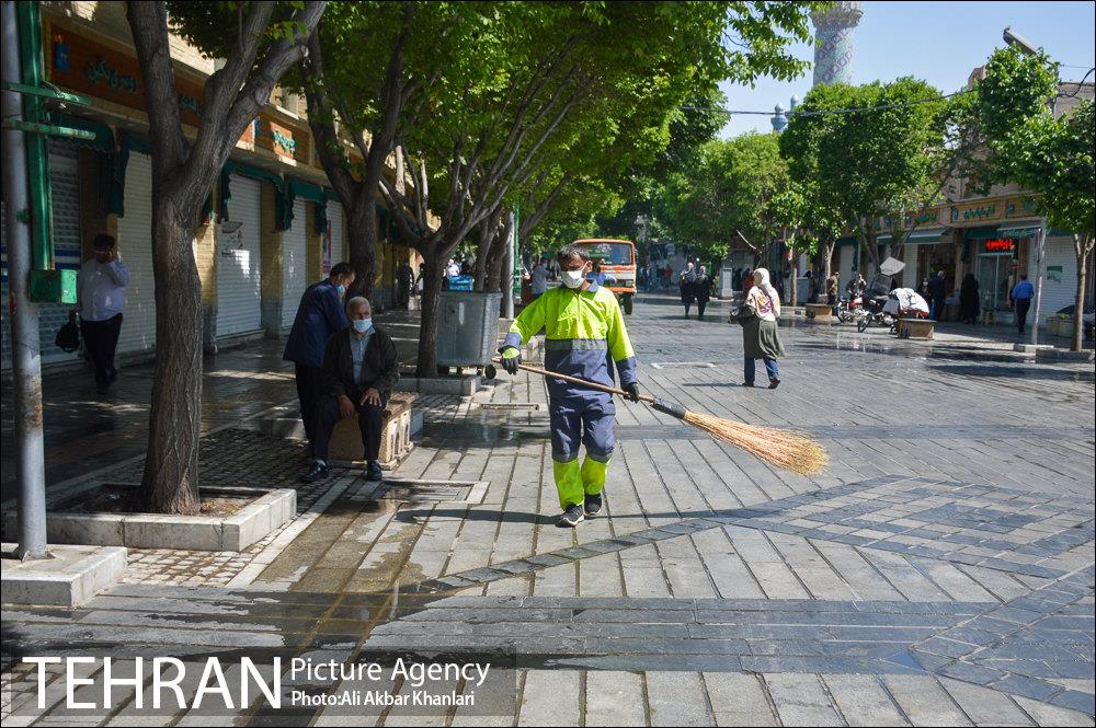 پروژه بهسازی پیاده مداری در منطقه ۲۰