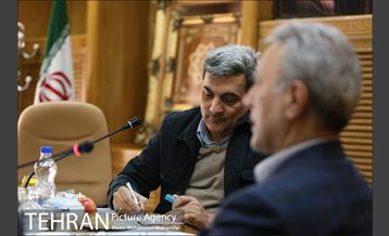 دیدار رئیس دانشگاه تهران با شهردار تهران 12