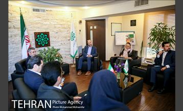 دیدار دبیر کل متروپلیس با دبیر کل مجمع شهرداران کلان شهرهای تهران 6