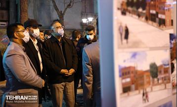 بازدید شهردار تهران از منطقه ١٠