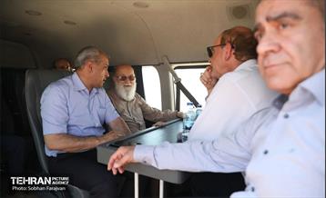 بازدید رئیس شورای شهر از پروژه بزرگراه شهید شوشتری 12