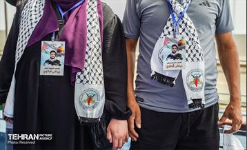 بازدید بیش از ۱۰۰ خانواده شهدای غزه از برج میلاد 11