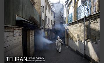 عملیات ضدعفونی امامزاده صالح(ع) 17