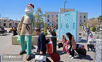 غرفه‌های استقبال از بهار شهرداری تهران 12