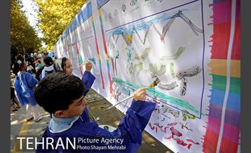 جشنواره طولانی ترین نقاشی ایران 5