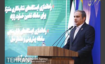 آیین افتتاح و بهره برداری از پروژه های مدیریت بحران شهر تهران 13