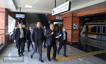 فرآیند تست سرد متروی تهران پرند 11