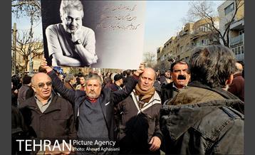 تشییع پیکر مرحوم "حسن جوهرچی" 14