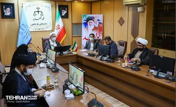 جلسه اعضای کمیسیون نظارت و حقوقی شورا با دادستان کل کشور 3