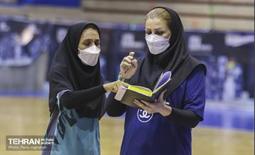 تمرین آماده سازى تیم ملى هندبال زنان 20