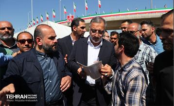 آیین افتتاح فاز اول ساخت بزرگراه سردار شهید محمد بروجردی 4