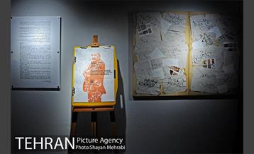 افتتاح ششمین نمایشگاه خط‌نگاره‌های ابراهیم حقیقی 26