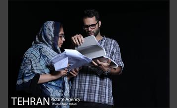 تمرین نمایش شش و بش به کارگردانی جواد روشن 1