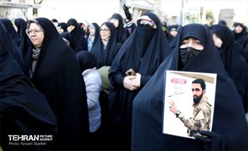 تشییع پیکر شهید گمنام دفاع مقدس "همسایه فردوس" 10