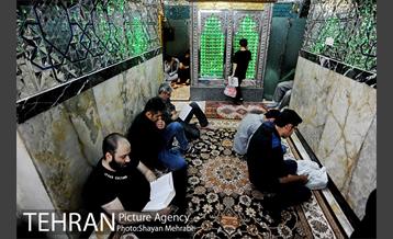 احیای شب بیست و یکم ماه مبارک رمضان در امامزادگان عینعلی و زینعلی(ع) 10