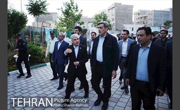 بهره برداری از 14 پروژه مدیریت شهری منطقه 17 با حضور شهردار تهران 8