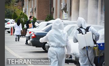 ضدعفونی بیمارستان های امام خمینی(ره) و طالقانی 18