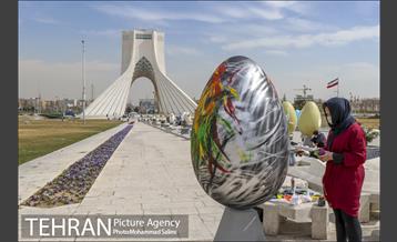 جشن نهال هاى کوچک شهر و تخم مرغ هاى رنگى در منطقه ٩