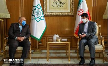 دیدار شهردار تهران با معاون استاندار نجف اشرف 3