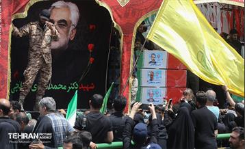 تشییع شهدای اقتدار ملی در تهران - 3  9