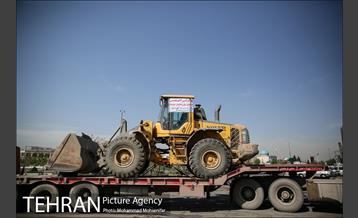 ارسال تجهیزات و ماشین آلات به خوزستان 5