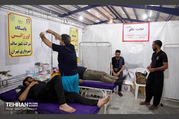 پایگاه اورژانس شهر سالم در مسیر نجف - کربلا 23