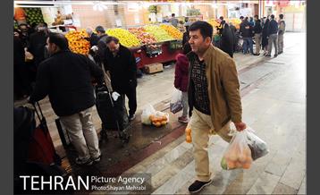 بازدید شهردار تهران از بازار میوه و تره بار جلال آل احمد 9