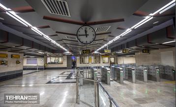 افتتاح همزمان ورودی‌های دوم ایستگاه‌های شهید رضایی و شهید اشرفی اصفهانی 14