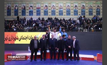 مسابقات بزرگ کشتی کارکنان شهرداری تهران  18