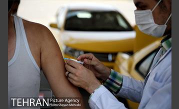 آغاز واکسیناسیون رانندگان تاکسی تهران 30