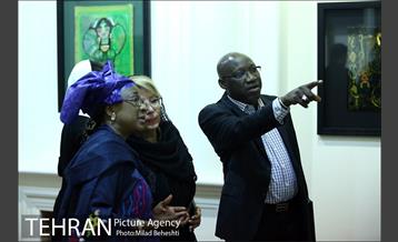 افتتاح نماشگاه آثار و رونمایی کتاب ناصر اویسی‎ 12