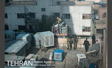 آتش سوزی پاساژ مهستان-2 12