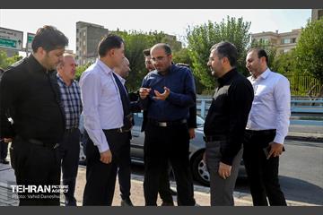 حضور مدیرعامل سازمان نوسازی شهرداری تهران در منطقه۱۷