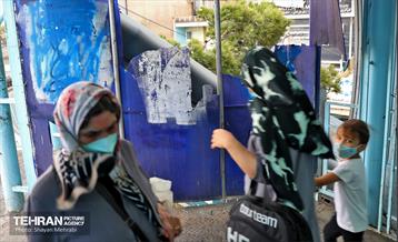 وزرش باد و طوفان در تهران 1