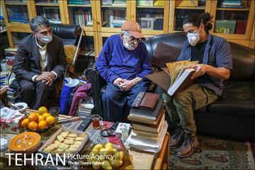 دیدار شهردار تهران با سیدعبدالله انوار 19