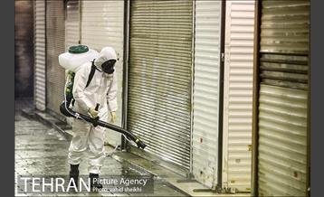 ضد عفونی و پاکسازی بازار تهران 20