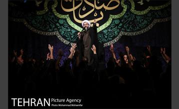 عزاداری شب شهادت امام جعفر صادق (ع) در هیئت ریحانة الحسین 4