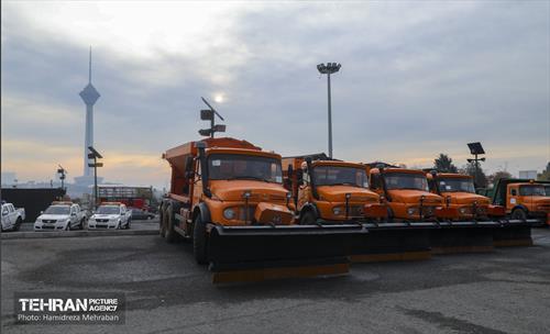 طرح زمستانه مشترک پلیس راهور و شهرداری تهران 15